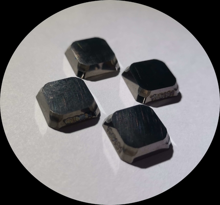 CNC লেদ টুল Cermet টার্নিং সন্নিবেশ YDS15 সিলভার গ্রে কাস্টমাইজড